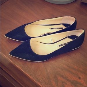 Zara pointy toe flats
